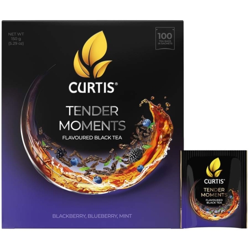 Чай черный Curtis Tender Moments 100 саше × 1.5 г