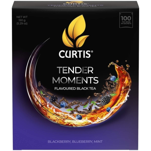 Чай черный Curtis Tender Moments 100 саше × 1.5 г
