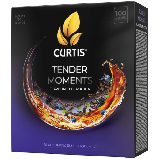 Чай черный Curtis Tender Moments 100 саше × 1.5 г