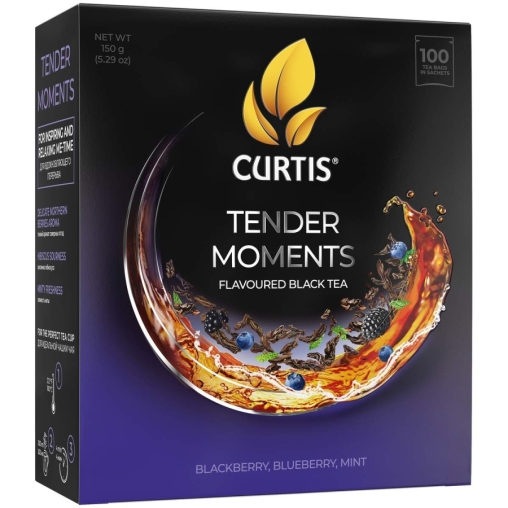 Чай черный Curtis Tender Moments 100 саше × 1.5 г