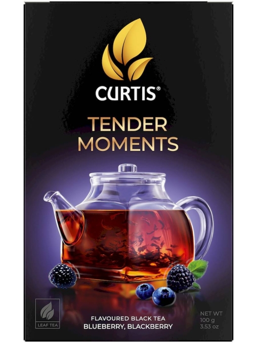 Чай черный Curtis Tender Moments листовой 100 г Чай черный Curtis Tender Moments листовой 100 г