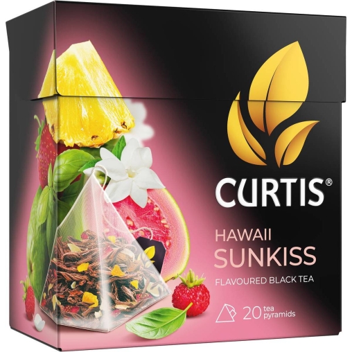 Чай черный ароматизированный Curtis HAWAII SUNKISS 20 пирам. × 1,7 г