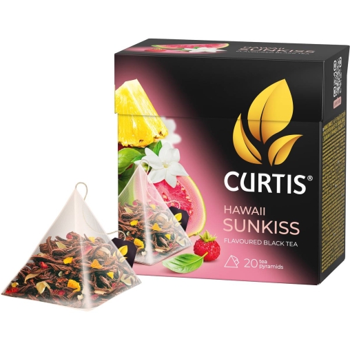 Чай черный ароматизированный Curtis HAWAII SUNKISS 20 пирам. × 1,7 г