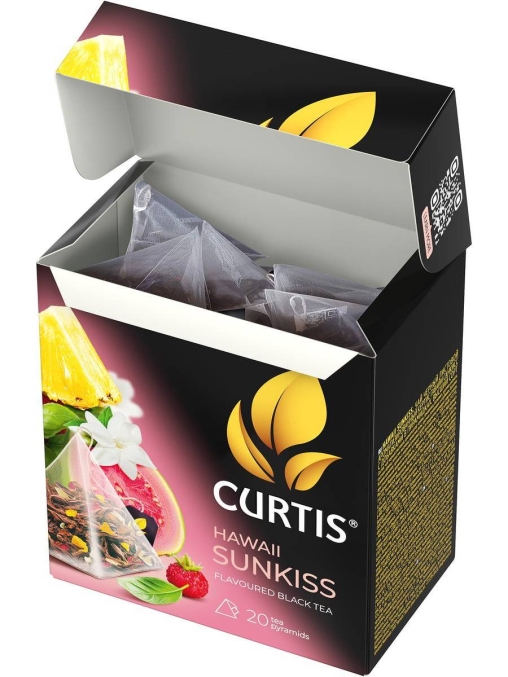 Чай черный ароматизированный Curtis HAWAII SUNKISS 20 пирам. × 1,7 г
