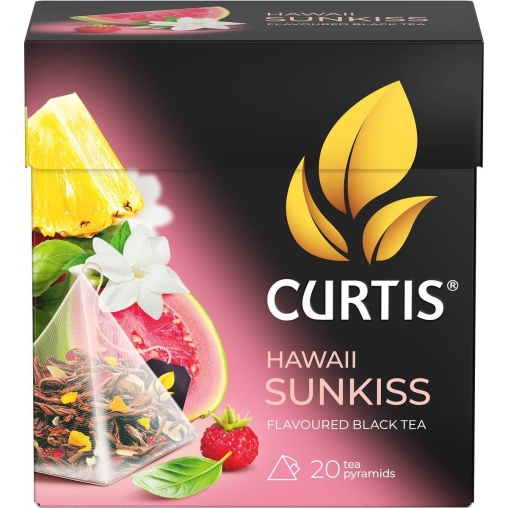 Чай черный ароматизированный Curtis HAWAII SUNKISS 20 пирам. × 1,7 г