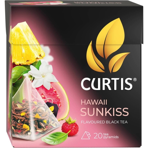 Чай черный ароматизированный Curtis HAWAII SUNKISS 20 пирам. × 1,7 г