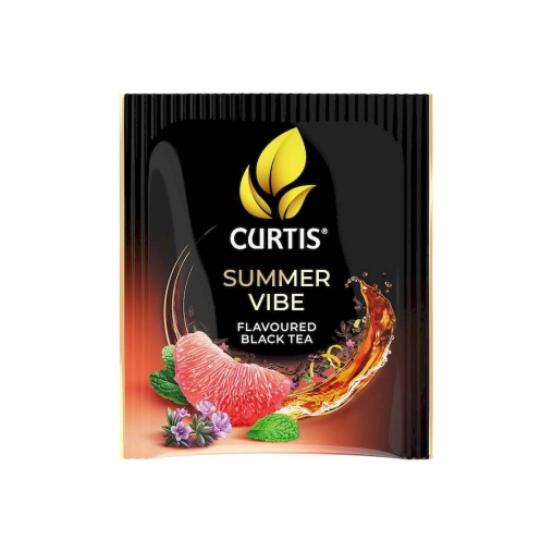 Чай черный ароматизированный Curtis Summer Vibe 25 саше × 1.5 г