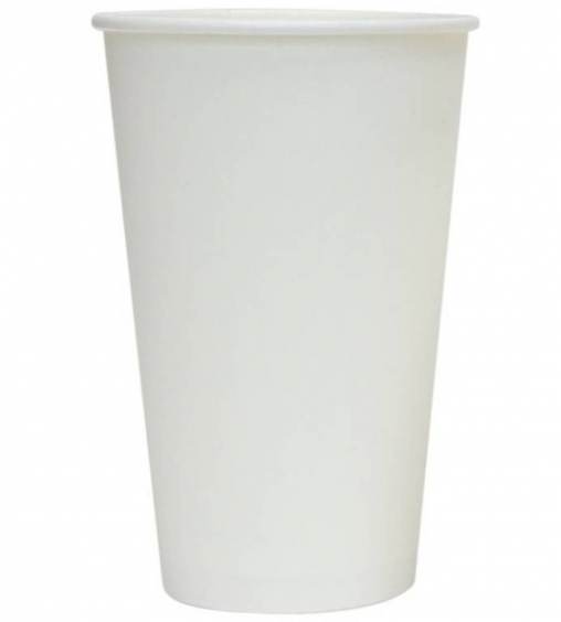 Бумажный стакан Белый d=90 500 мл