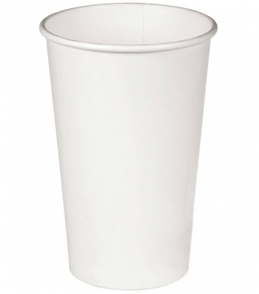 Бумажный стакан Белый d=90 500 мл