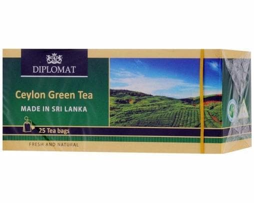 Чай Diplomat Ceylon Зелeный 25 пак.