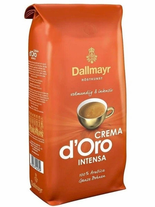 Кофе в зернах Dallmayr Crema d’Oro INTENSA 1000 г