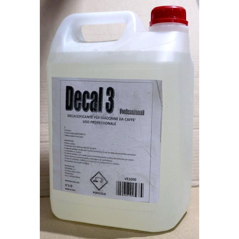Decal 3 Professional descaler для удаления накипи 5 л канистра