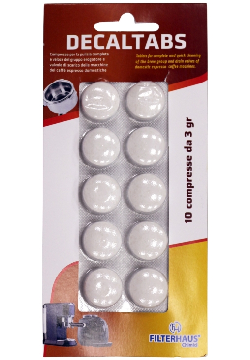 Decaltabs таблетки для очистки кофемашин от масел 10× 3 г