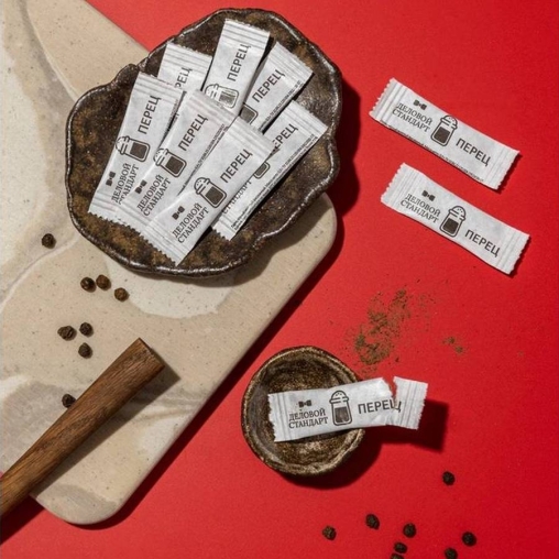 Перец Деловой стандарт черный молотый в стиках 0.3 г по 800 шт.