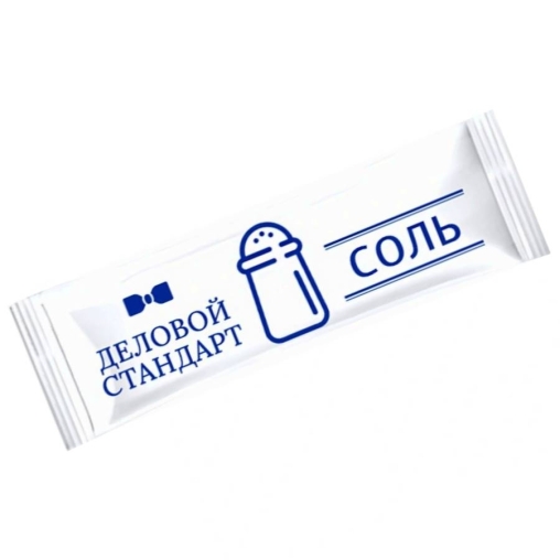 Соль Деловой стандарт пищевая Экстра в стиках 1 г ×800 шт.