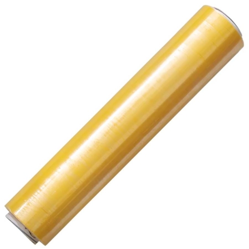 АVIORА Пищевая полиэтиленовая пленка 300 мм × 300 м ЖЕЛТАЯ толщиной 8 мкм