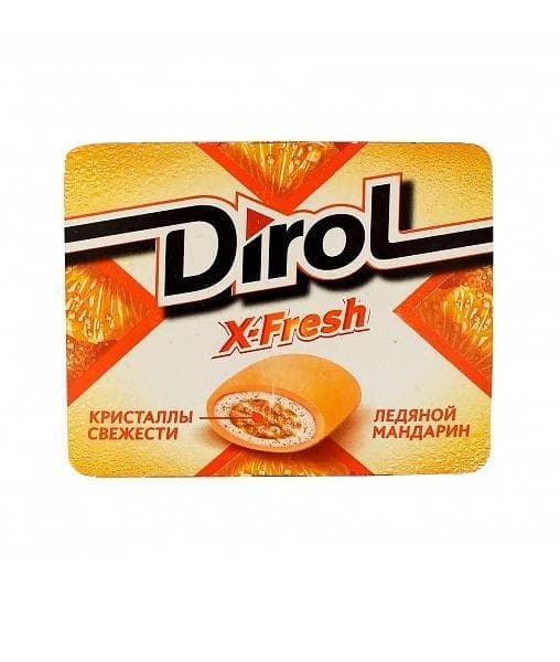 Жевательная резинка Дирол X-Fresh Ледяной Мандарин 16 г