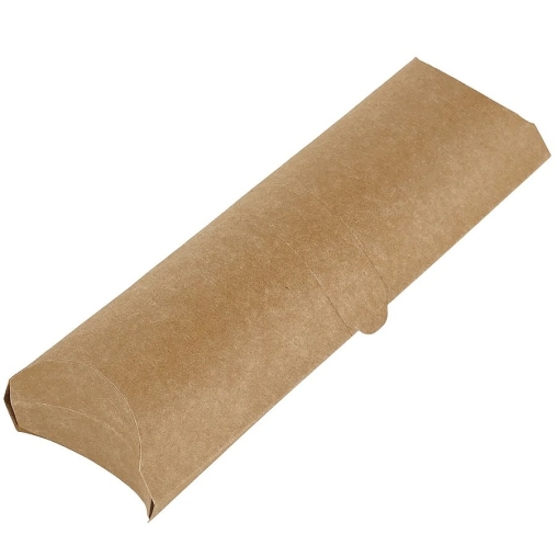 Упаковка для шаурмы DoEco PILLOW Крафт 70×55×200 мм Упаковка для шаурмы DoEco PILLOW Крафт 70×55×200 мм