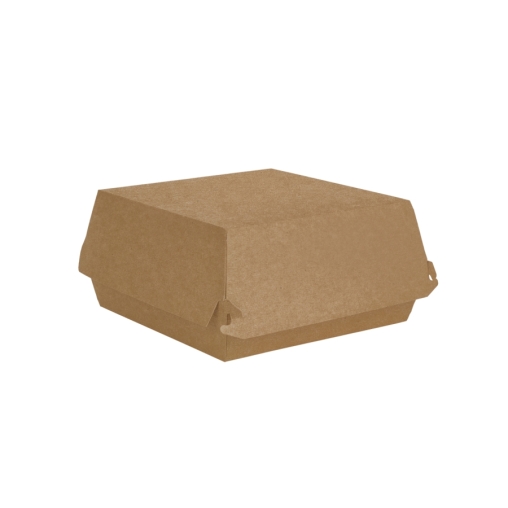 Коробка для бургера BURGER M 100×100×60 мм Крафт