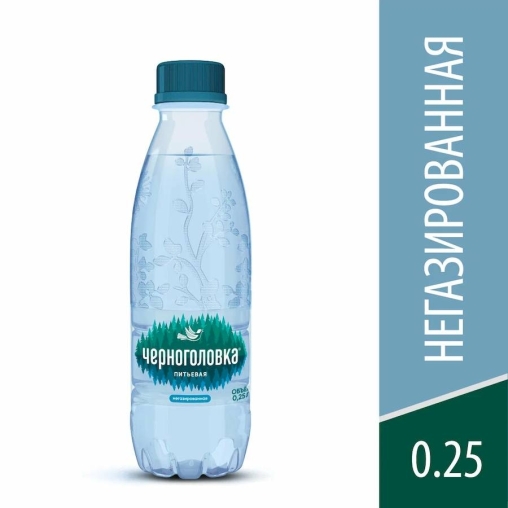 Вода Черноголовка негазированная 250 мл ПЭТ