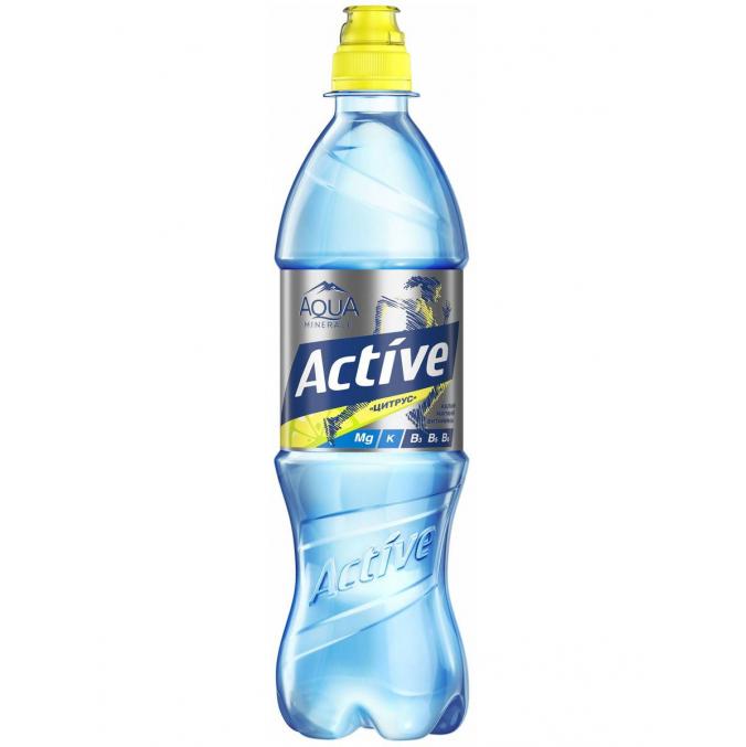 Aqua Minerale Актив Active Цитрус вода 600 мл ПЭТ