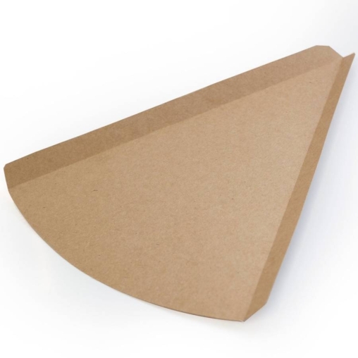 Бумажный уголок для пиццы ECO Pizza Corner 235 ×195 × 15 мм Крафт