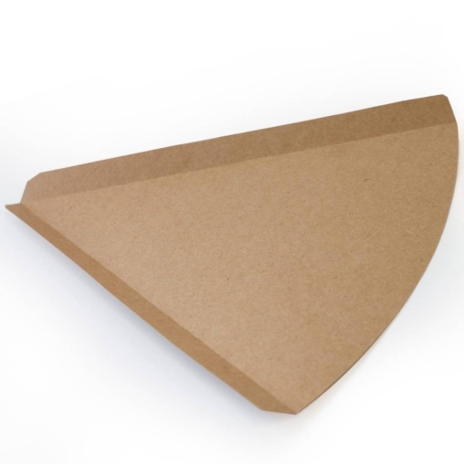 Бумажный уголок для пиццы ECO Pizza Corner 235 ×195 × 15 мм Крафт