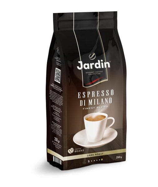 Кофе в зернах Жардин Эспрессо ди Милано Jardin Espresso Di Milano 250г