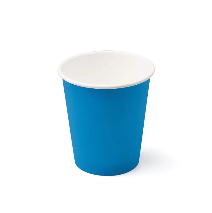 Бумажный стакан ECO CUPS Синий d=80 250 мл