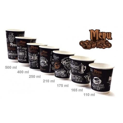 Бумажный стакан EcoCups d=73 175 мл