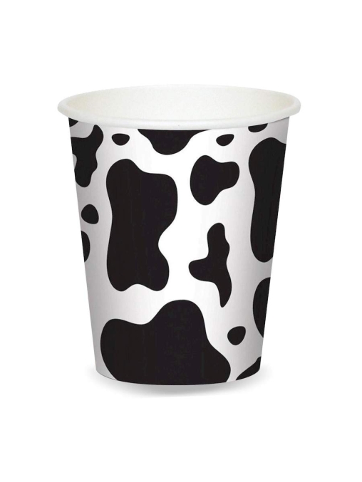 Бумажный стакан EcoCups Наша Корова d=80 250 мл