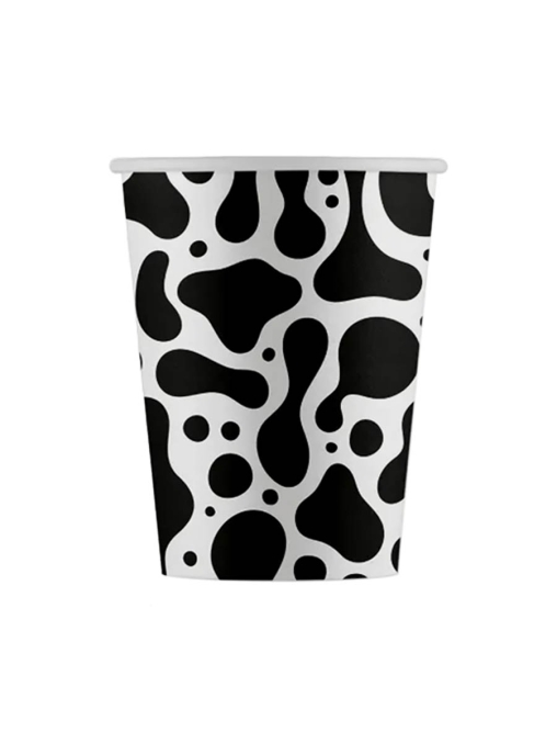 Бумажный стакан EcoCups Наша Корова d=80 250 мл Бумажный стакан EcoCups Наша Корова d=80 250 мл