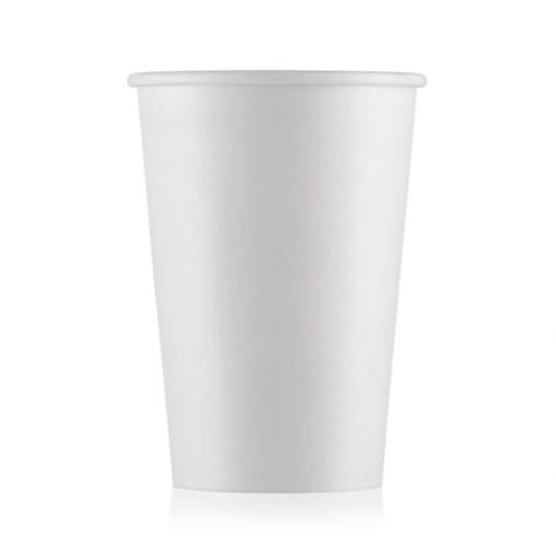 Бумажный стакан EcoCups Белый d=90 350мл
