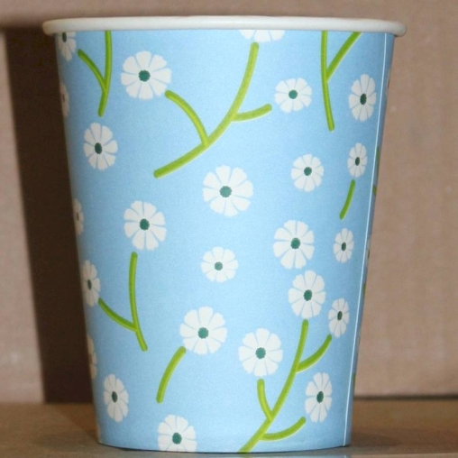 Бумажный стакан EcoCups ЛУГ d=80 250 мл
