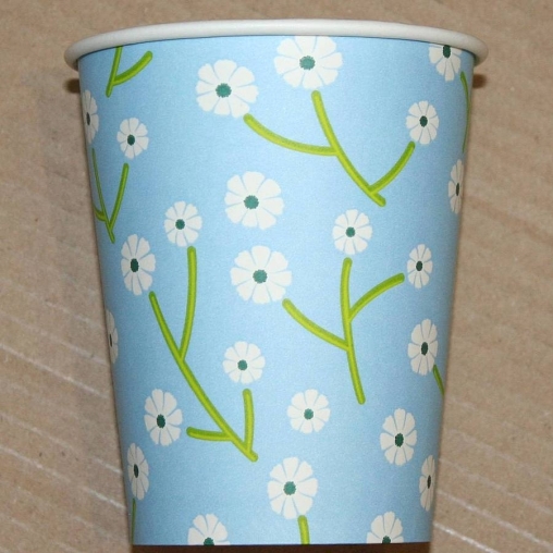 Бумажный стакан EcoCups ЛУГ d=80 250 мл