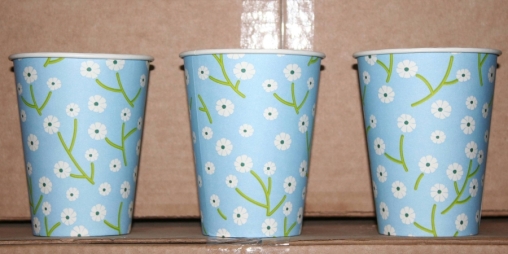 Бумажный стакан EcoCups ЛУГ d=80 250 мл