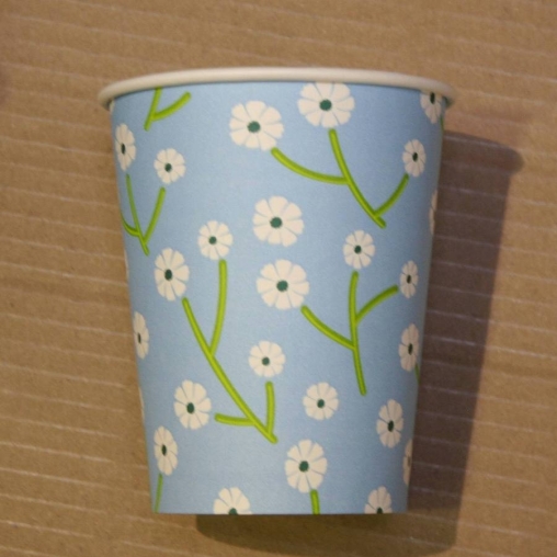 Бумажный стакан EcoCups ЛУГ d=80 250 мл