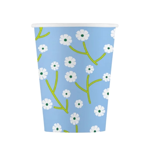 Бумажный стакан EcoCups ЛУГ d=80 250 мл
