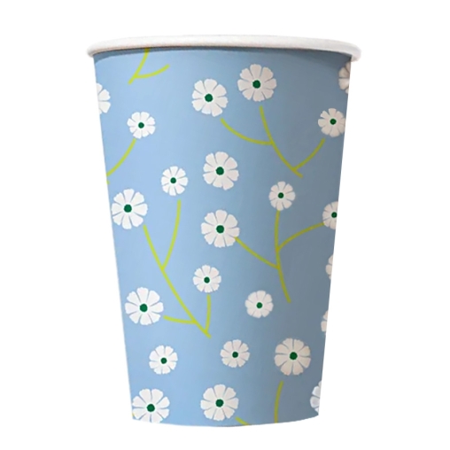 Бумажный стакан EcoCups ЛУГ d=90 350/400 мл