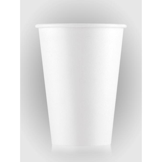Бумажный стакан EcoCups Белый d=70 200 мл