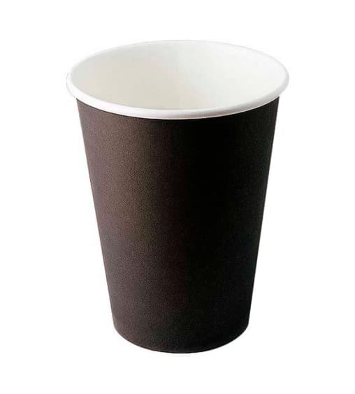 Бумажный стакан Ecopak Черный d=90 350 мл