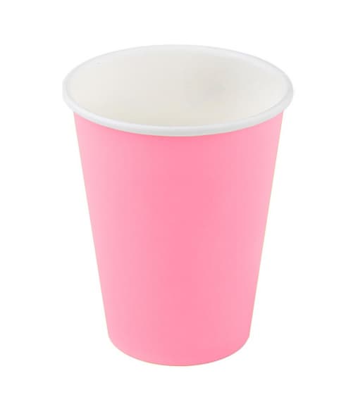 Бумажный стакан Ecopak Розовый d=90 350 мл