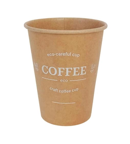 Бумажный стакан Kraft Line COFFEE d=80 250 мл