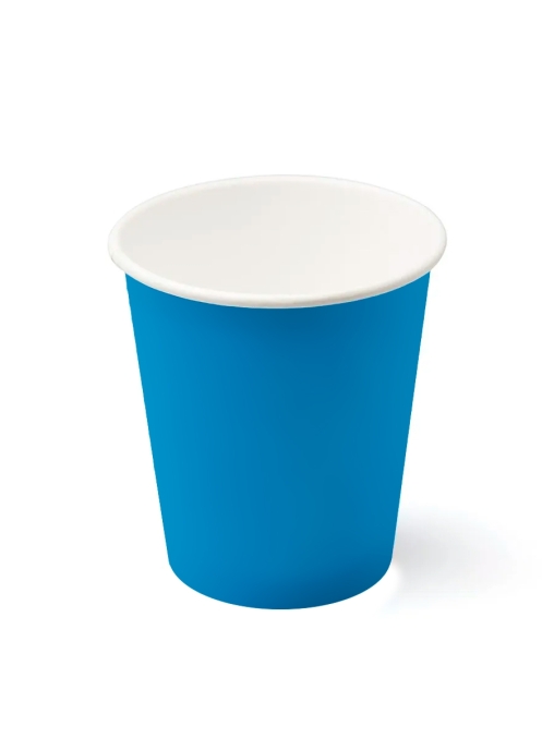 Бумажный стакан Ecopak Синий d=80 250 мл