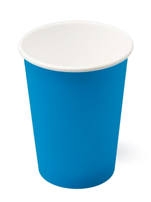 Бумажный стакан Ecopak Синий d=90 350 мл