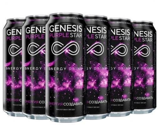 Genesis Purple Star энерготоник 250 мл ж/б