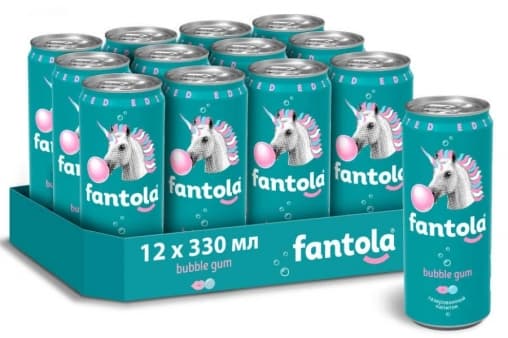 Fantola Bubble Gum 330мл ж/б