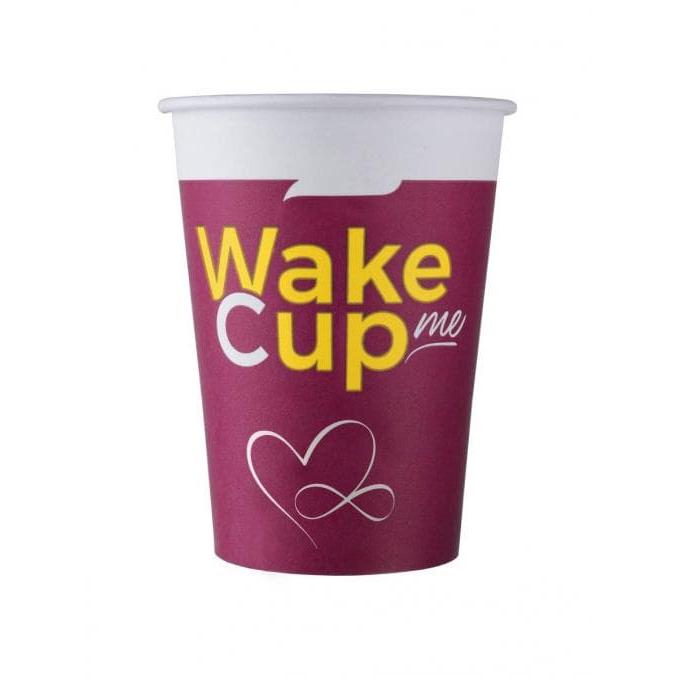 Бумажный стакан Wake Me Cup d=70 200 мл