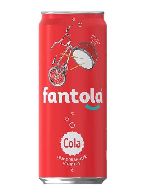 Fantola Cola 330 мл ж/б