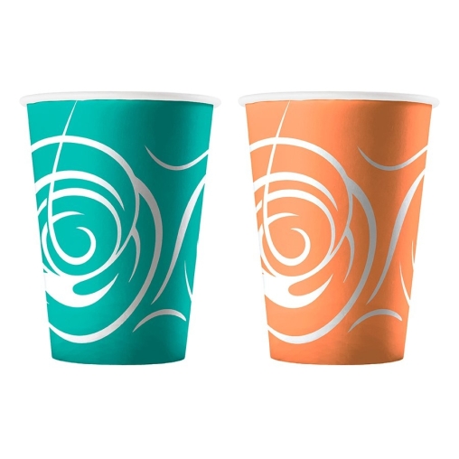 Бумажный стакан КРЕМА d=70 200 мл